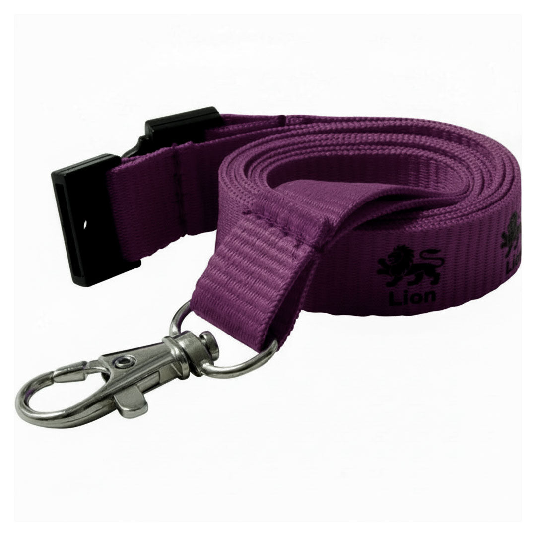 15mm Flat Polyester Lanyards