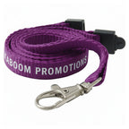 10mm Flat Polyester Lanyards