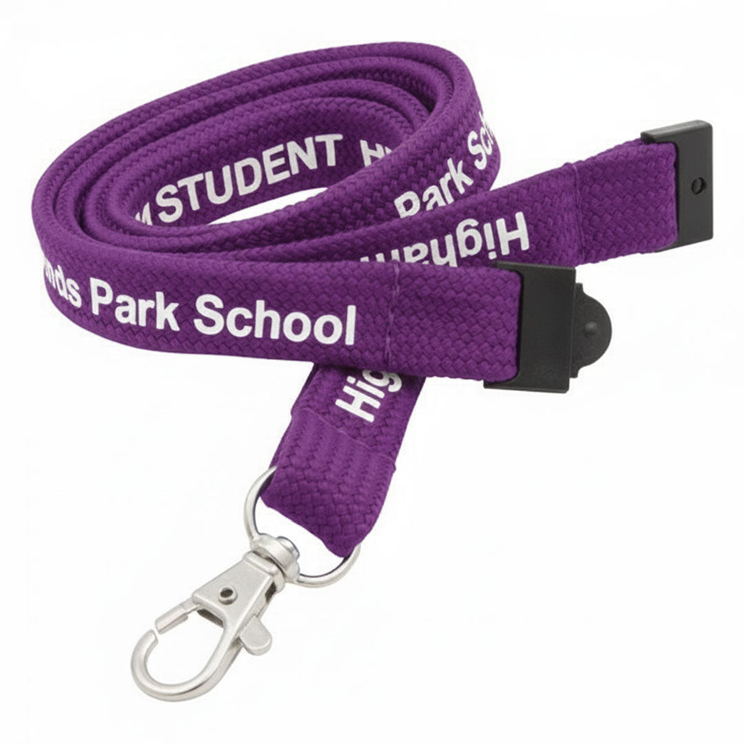 10mm Tubular Polyester Lanyards