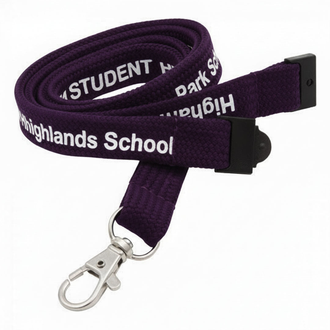 10mm Tubular Polyester Lanyards