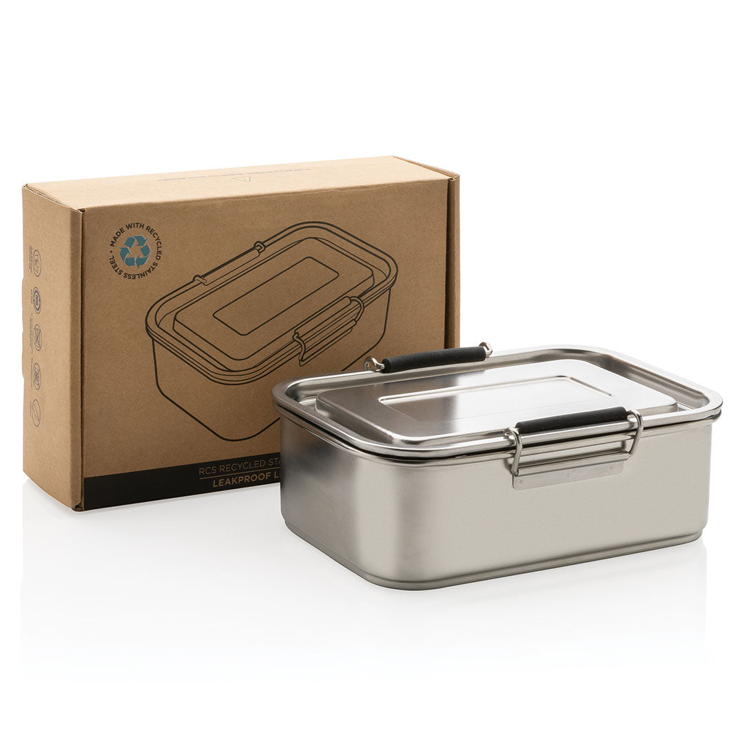 Branded Recycled Stainless Steel Leakproof Lunch Box