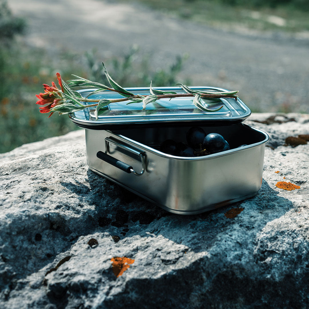 Branded Recycled Stainless Steel Leakproof Lunch Box
