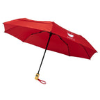 21" Auto Open-Close Foldable Compact Recycled PET Umbrella