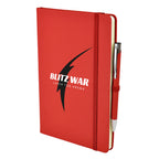 A5 DUO Soft Touch Lined Notebook Plus Pen