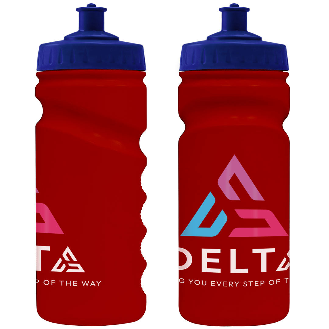 500ml Grip Sports Bottle - Push/Pull Lid