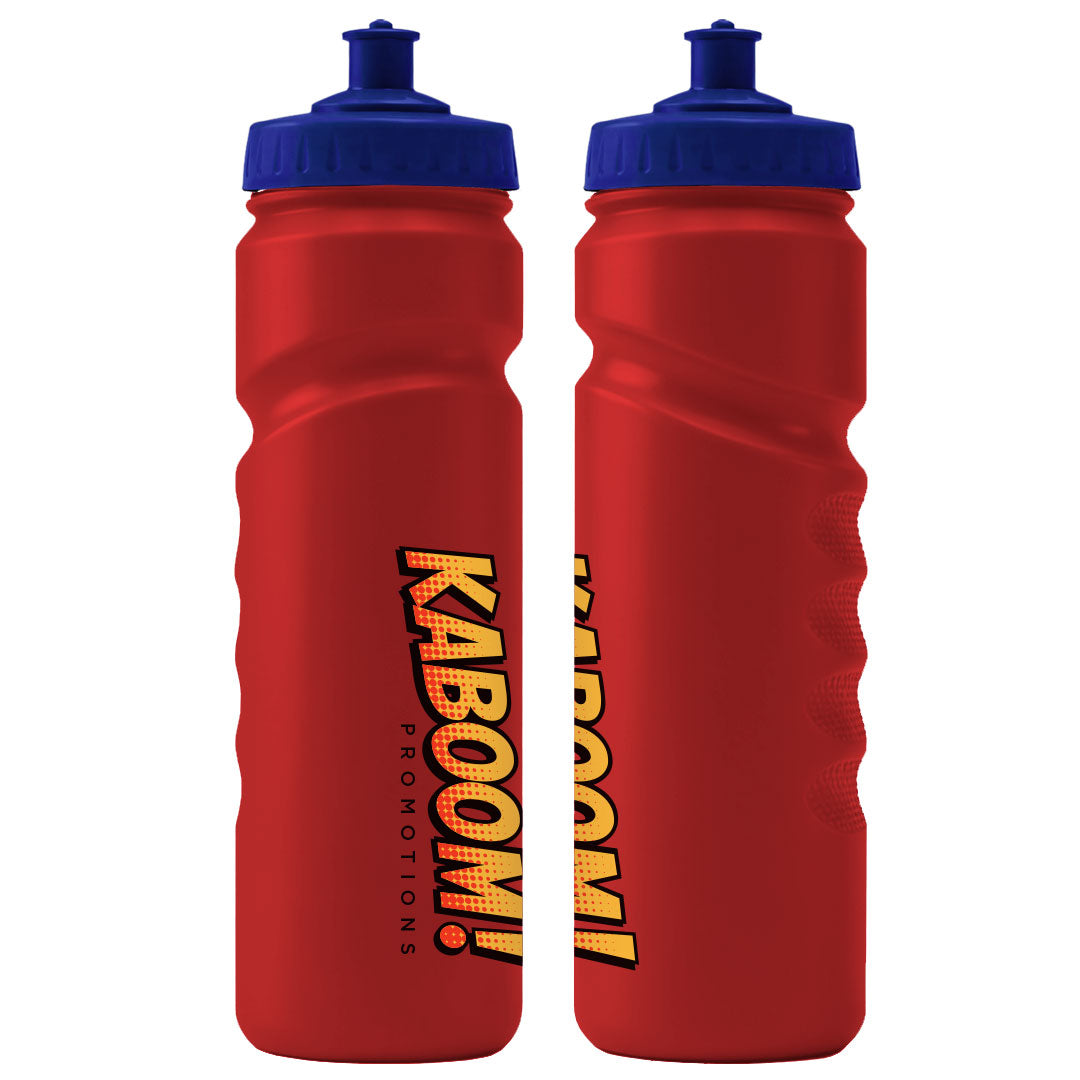 750ml Grip Sports Bottle - Push/Pull Lid