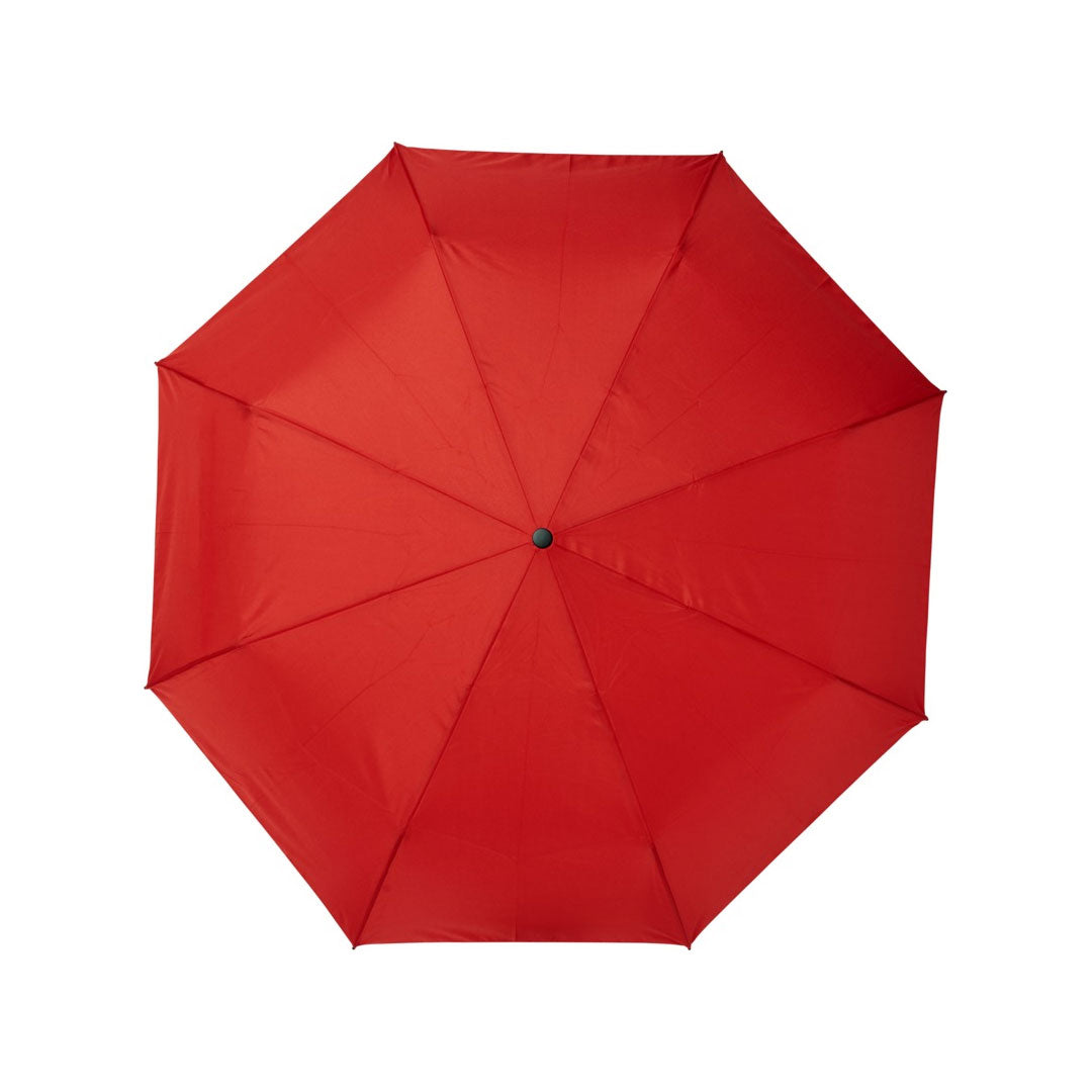 21" Auto Open-Close Foldable Compact Recycled PET Umbrella