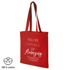 Coloured Cotton Tote Bags