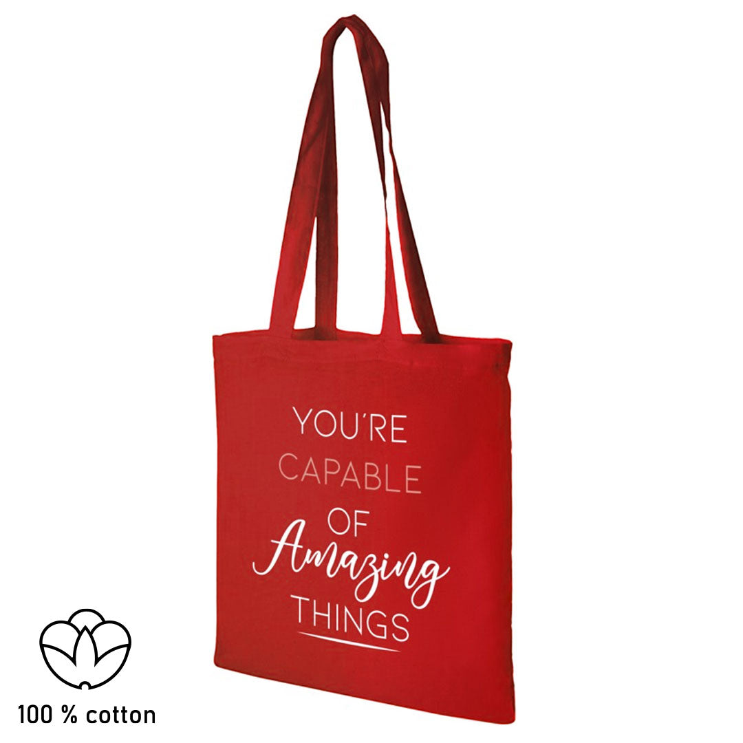Coloured Cotton Tote Bags