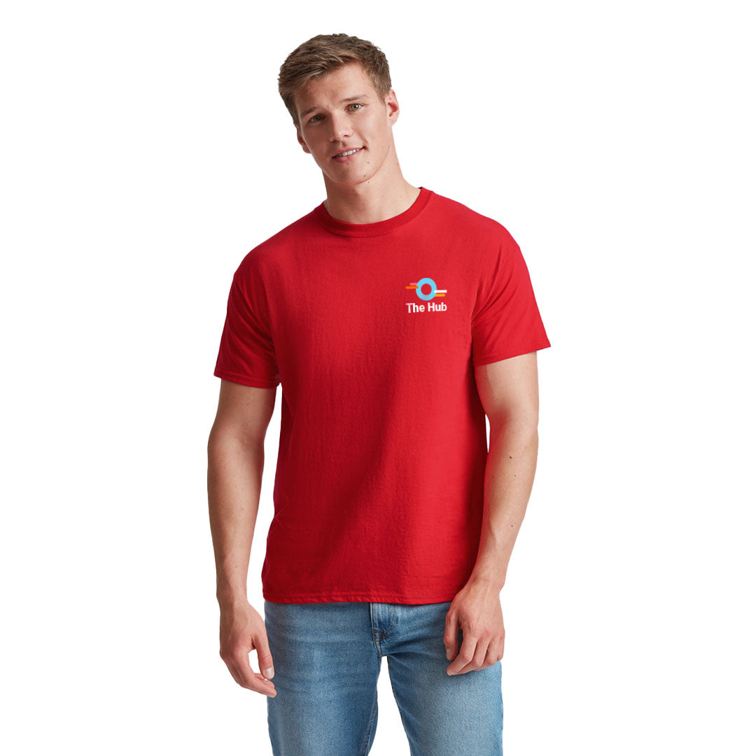 Coloured Fruit of The Loom Original T-shirt