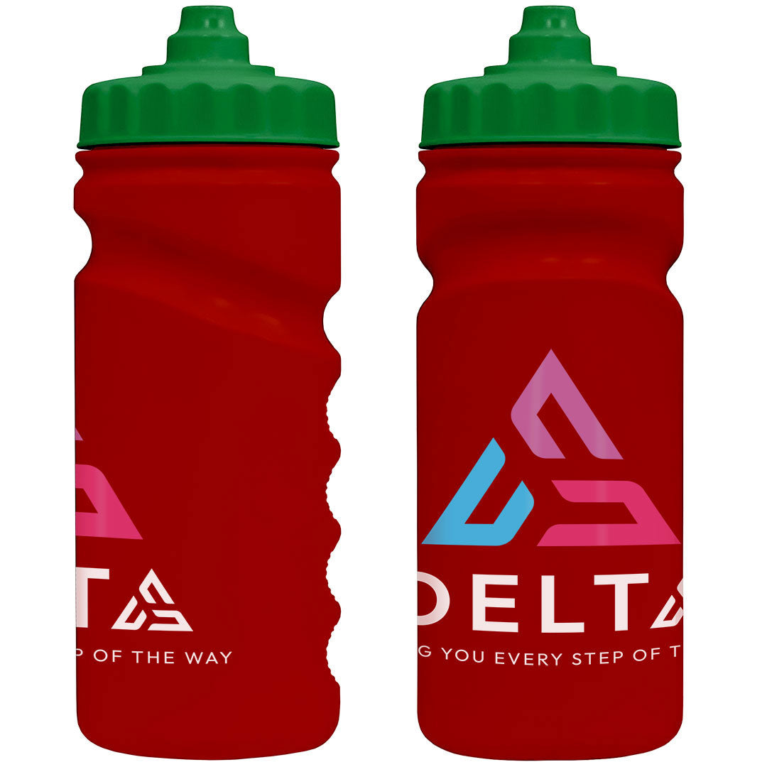 500ml Grip Sports Bottle - Valve Lid
