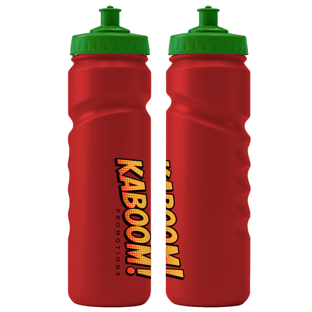 750ml Grip Sports Bottle - Push/Pull Lid