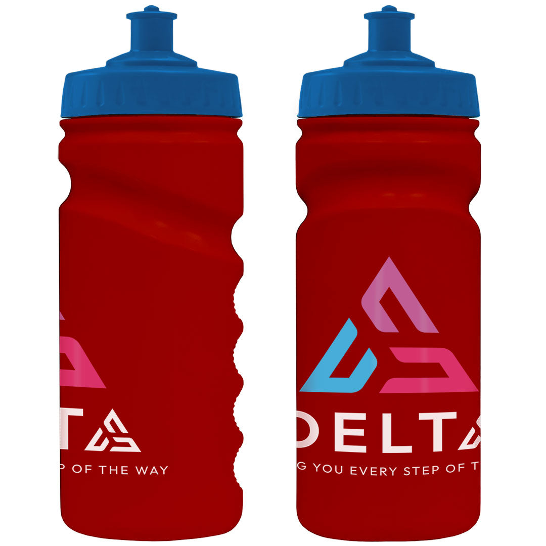 500ml Grip Sports Bottle - Push/Pull Lid
