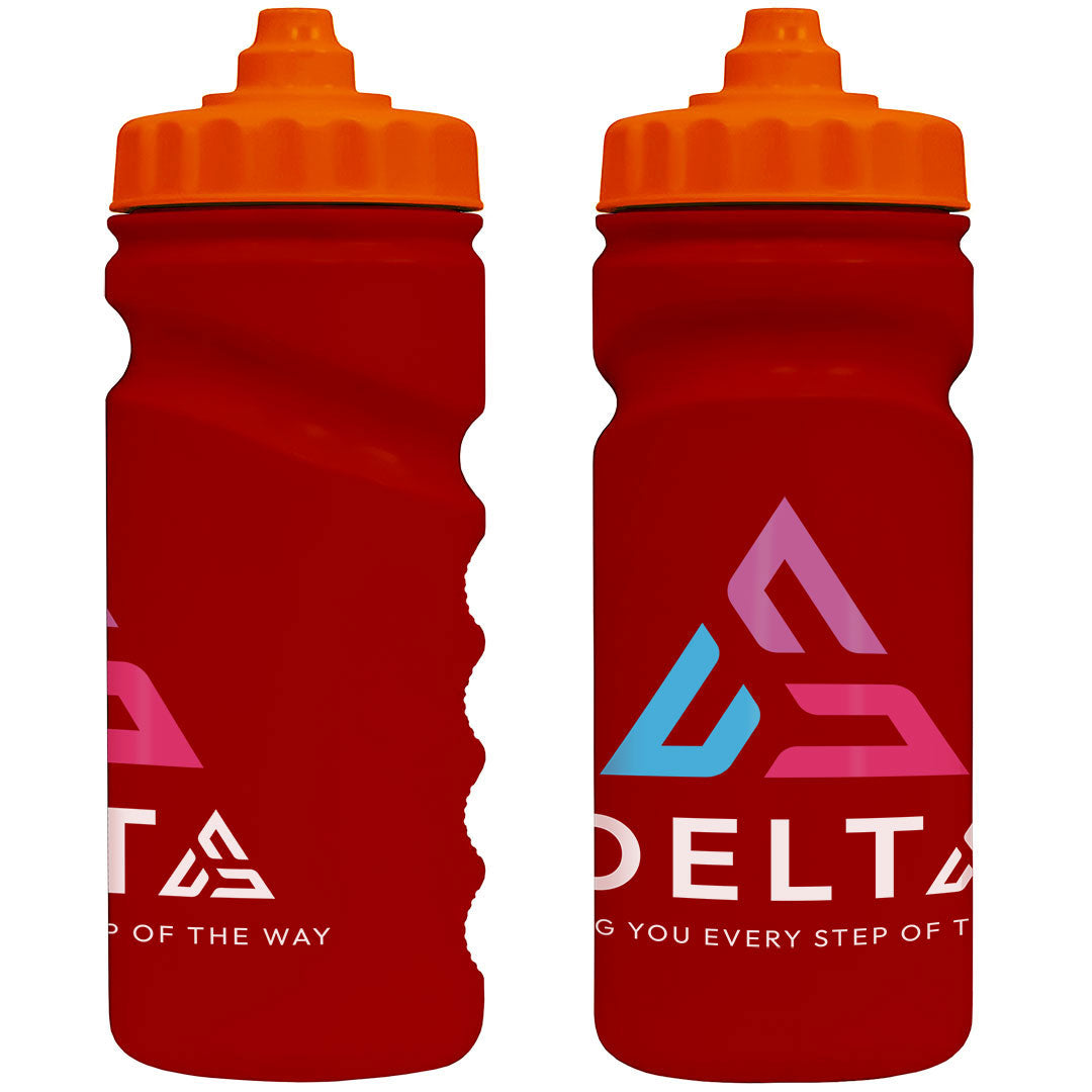 500ml Grip Sports Bottle - Valve Lid