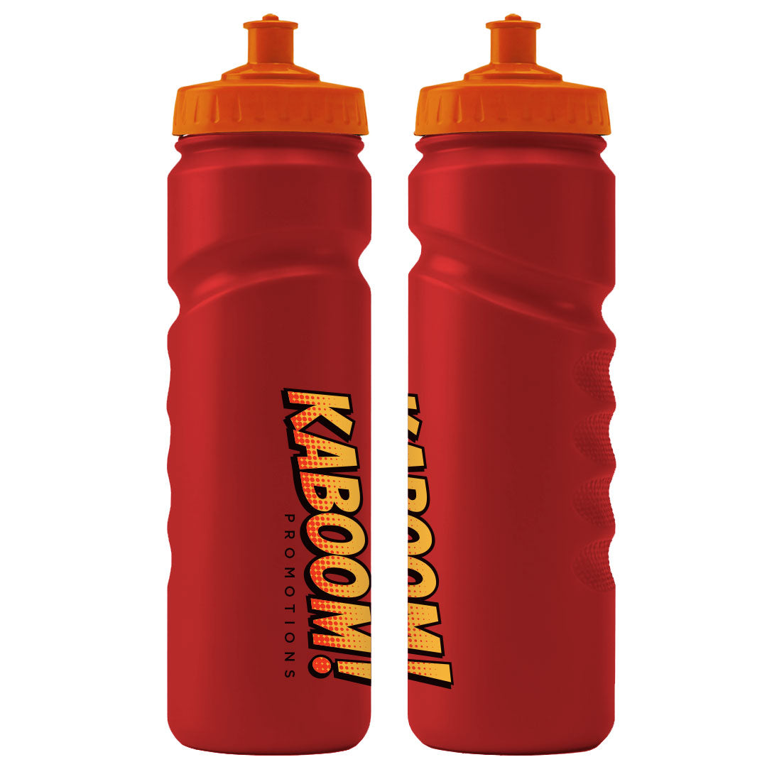 750ml Grip Sports Bottle - Push/Pull Lid
