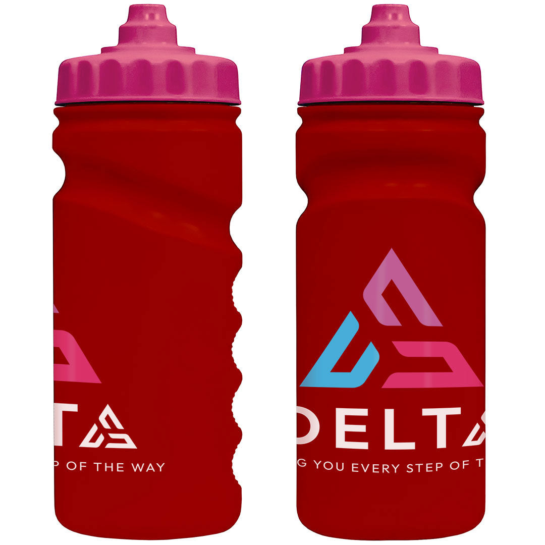 500ml Grip Sports Bottle - Valve Lid
