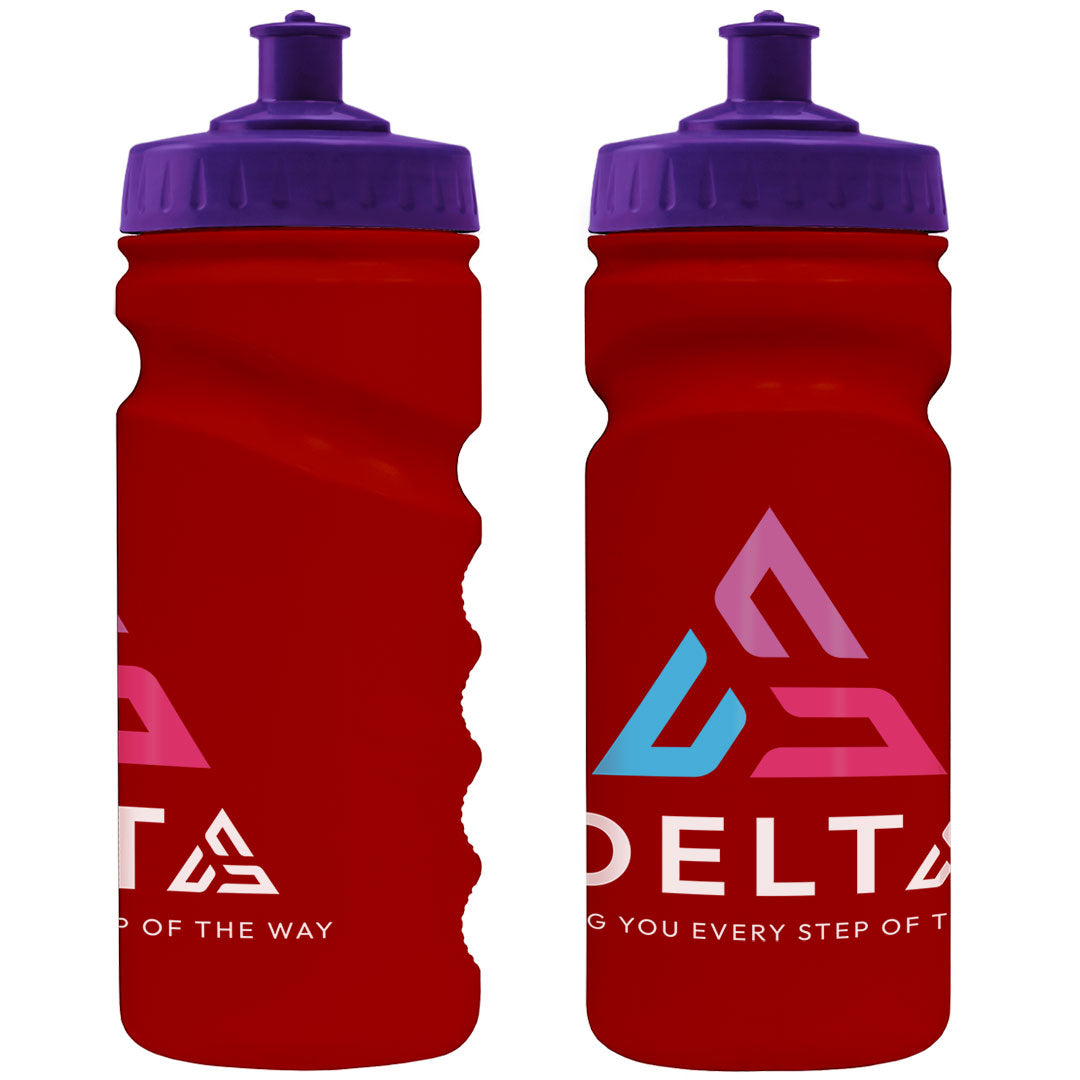 500ml Grip Sports Bottle - Push/Pull Lid