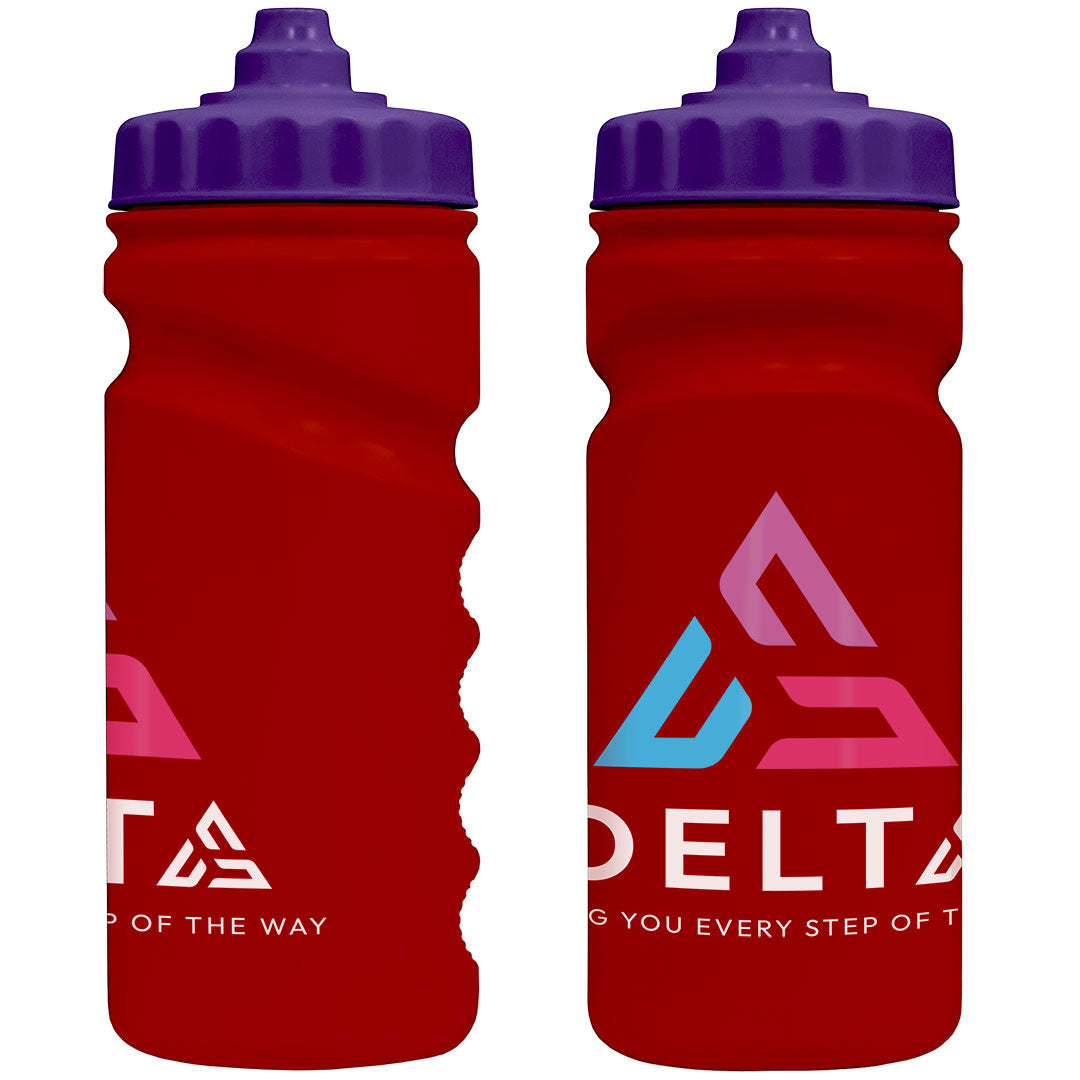 500ml Grip Sports Bottle - Valve Lid