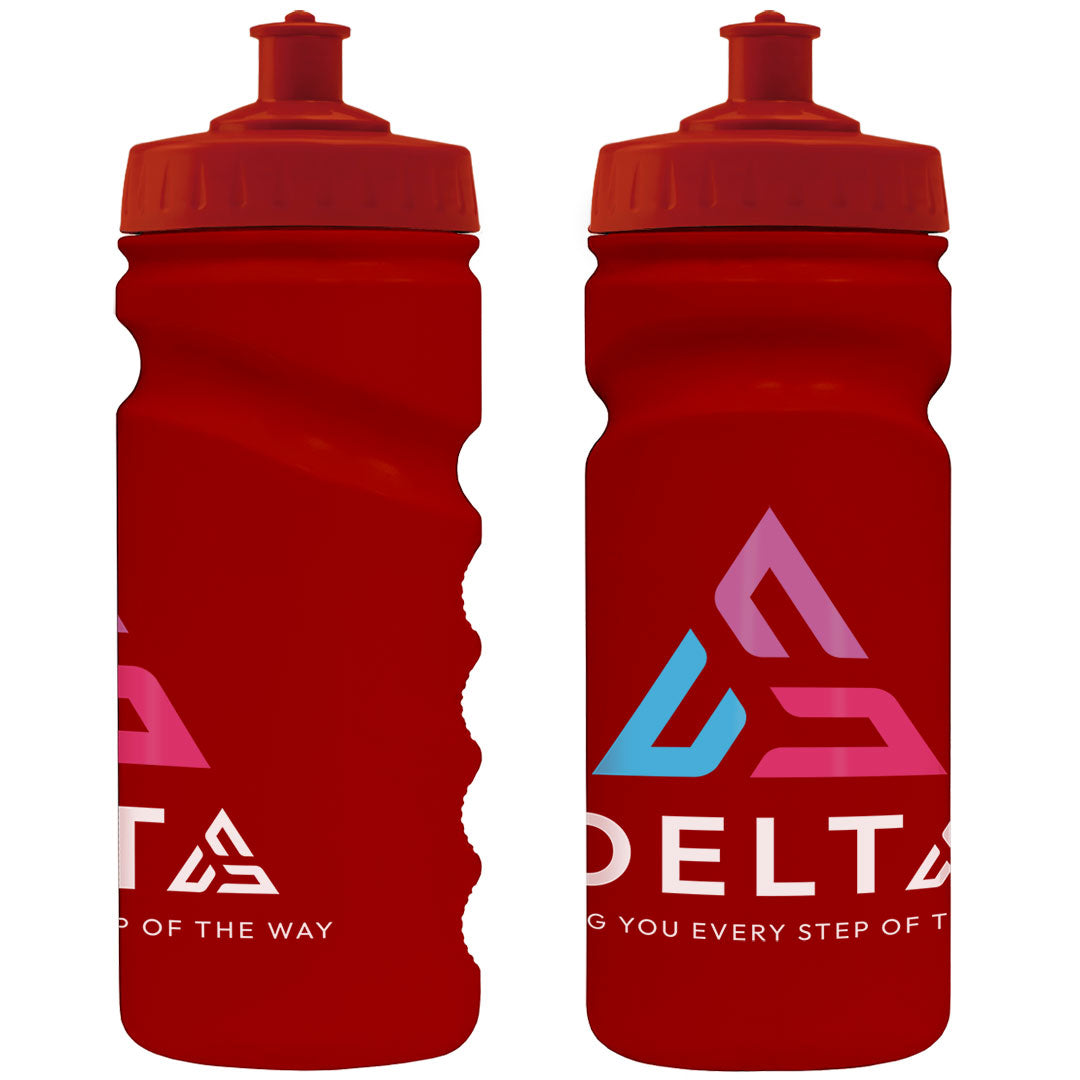 500ml Grip Sports Bottle - Push/Pull Lid
