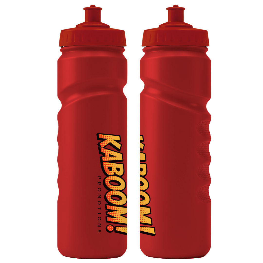 750ml Grip Sports Bottle - Push/Pull Lid
