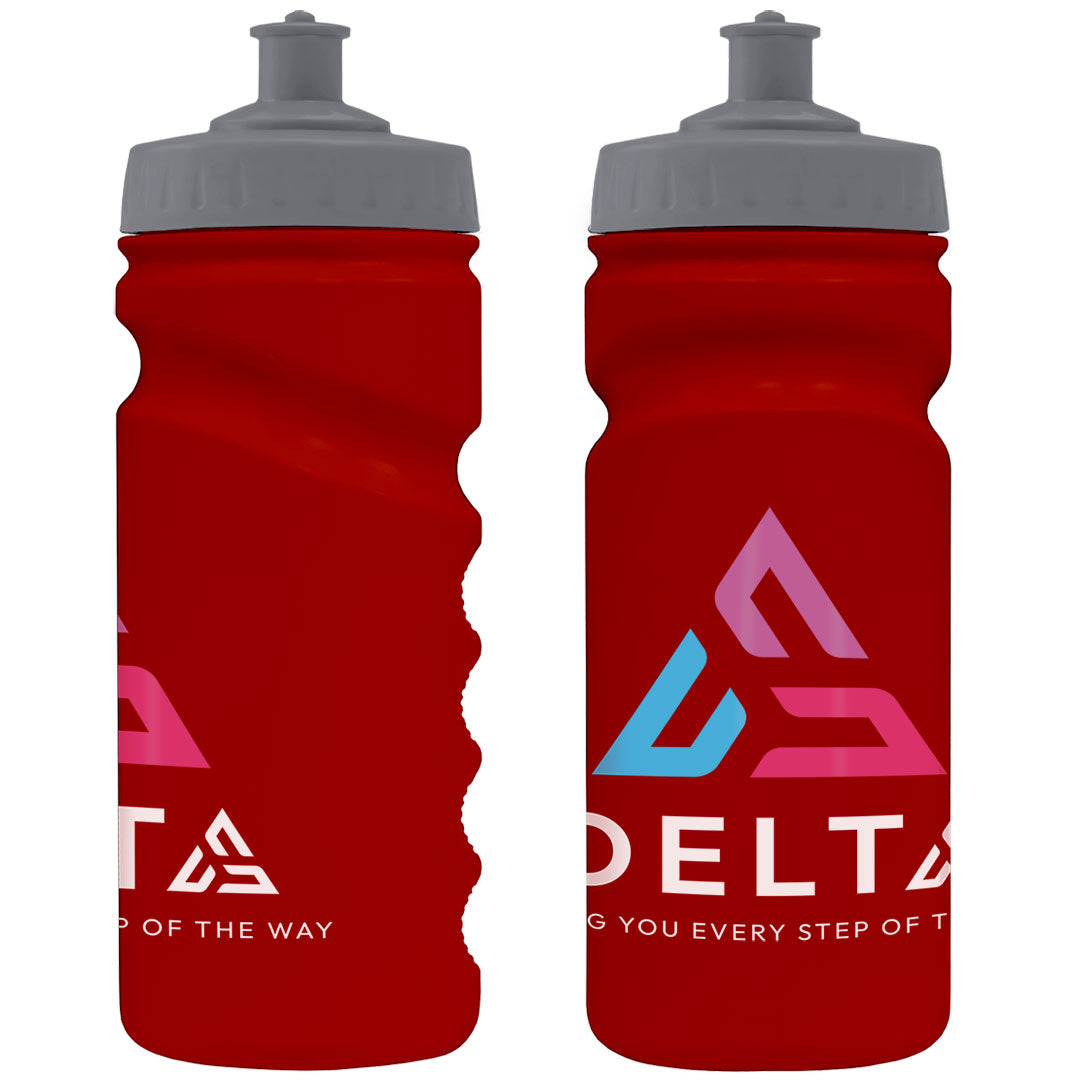 500ml Grip Sports Bottle - Push/Pull Lid