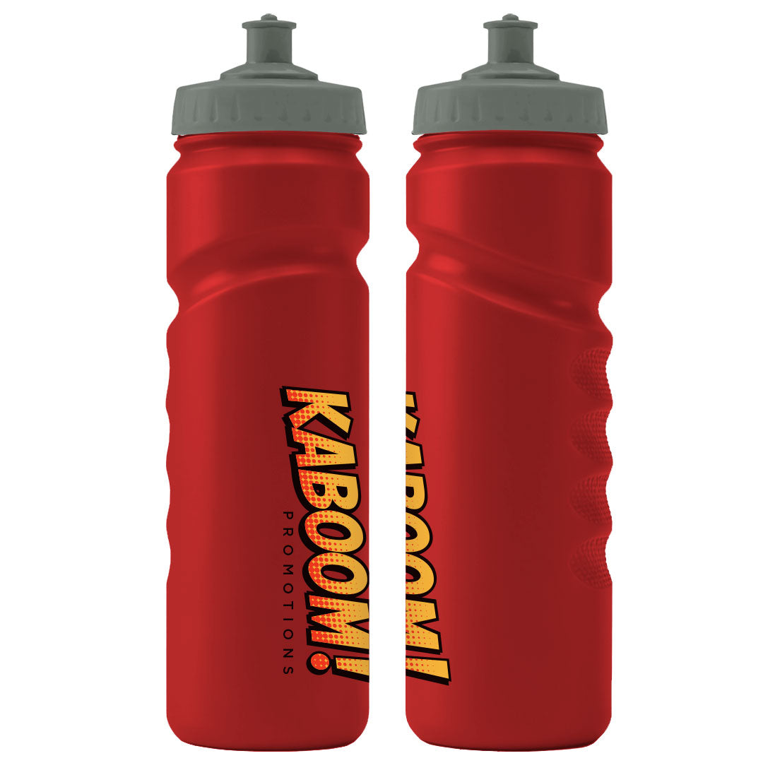 750ml Grip Sports Bottle - Push/Pull Lid