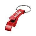 Tao Bottle Opener Keyring Promotional Drinkware in black - branded corporate drinkware