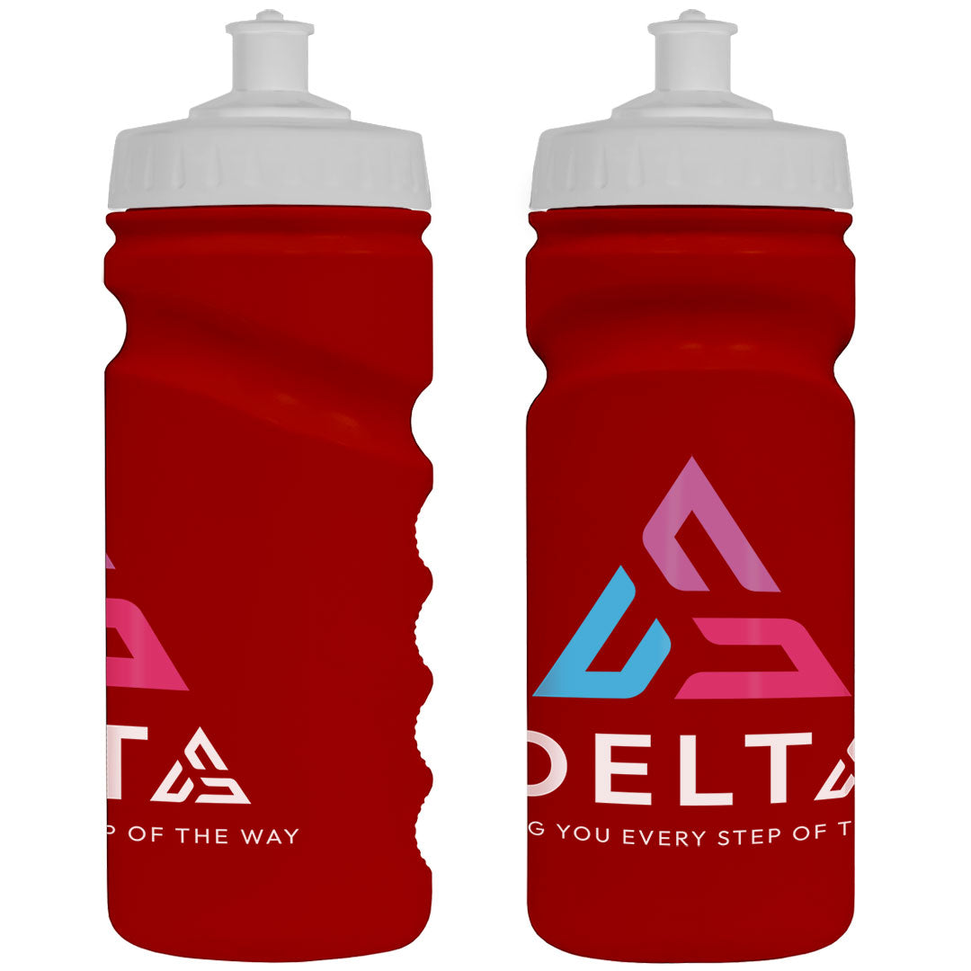 500ml Grip Sports Bottle - Push/Pull Lid
