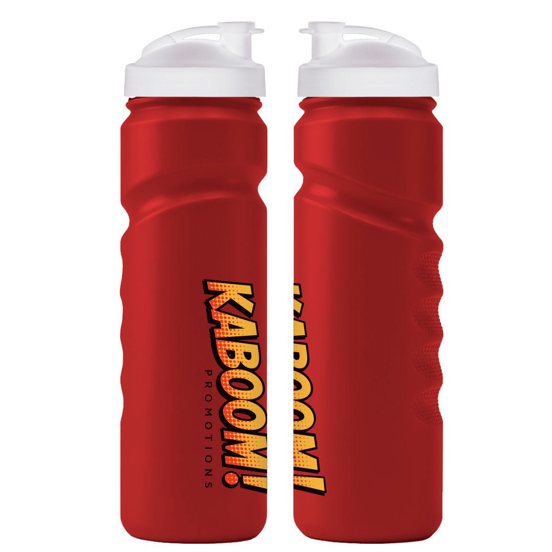 750ml Grip Sports Bottle - Flip Lid