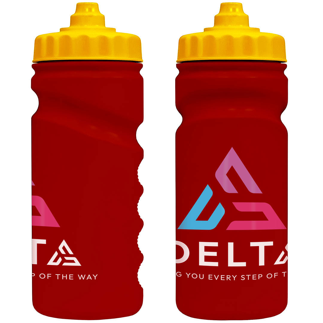 500ml Grip Sports Bottle - Valve Lid