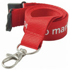25mm Flat Polyester Lanyards