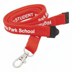 10mm Tubular Polyester Lanyards