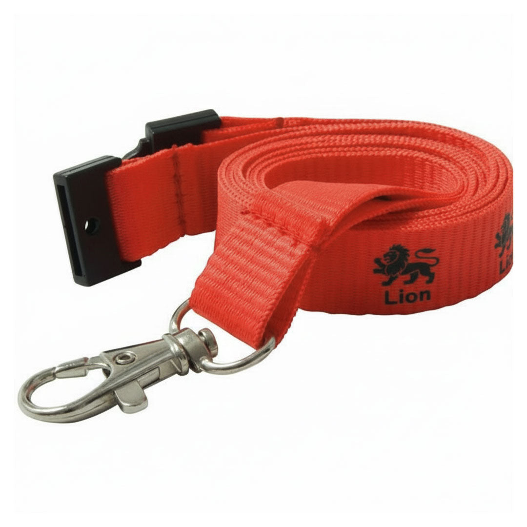 15mm Flat Polyester Lanyards