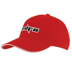 4210 Brushed Heavy Cotton Caps with Sandwich Trim
