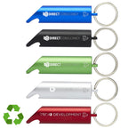 Flare Recycled LED Bottle Opener Keyring