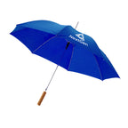23" Auto Open Walking Umbrellas - Wooden Handle