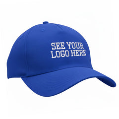 Branded 3965 Cotton Twill 5 Panel Caps Corporate Workwear UK