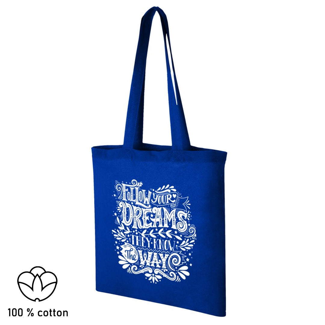 Coloured Cotton Tote Bags