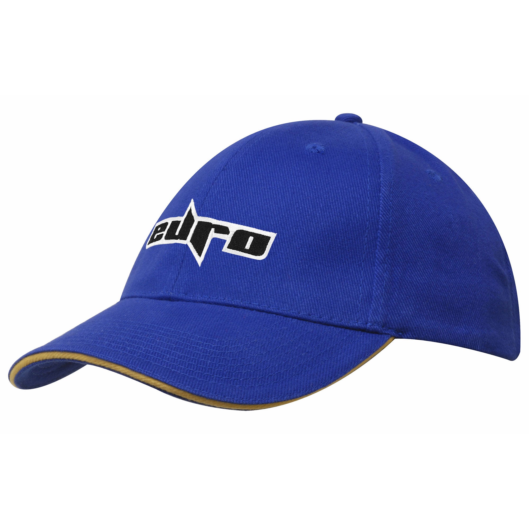 4210 Brushed Heavy Cotton Caps with Sandwich Trim