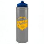 1 Litre Sports Bottle - Valve Lid in green - branded corporate drinkware