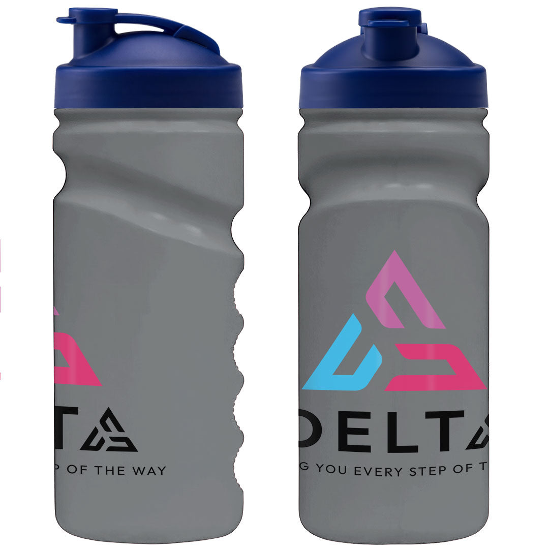 500ml Grip Sports Bottle - Flip Lid