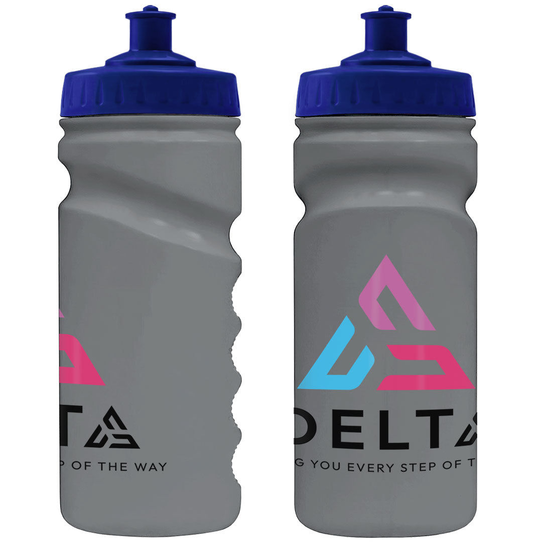 500ml Grip Sports Bottle - Push/Pull Lid