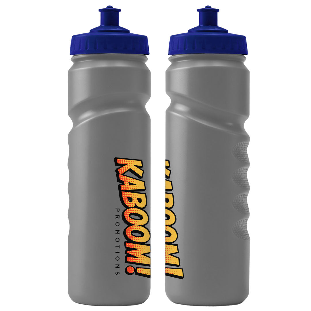 750ml Grip Sports Bottle - Push/Pull Lid