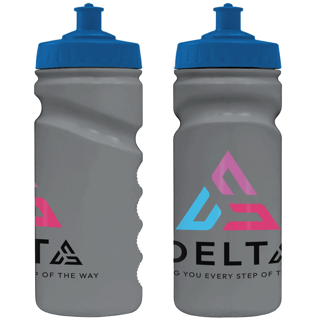 500ml Grip Sports Bottle - Push/Pull Lid