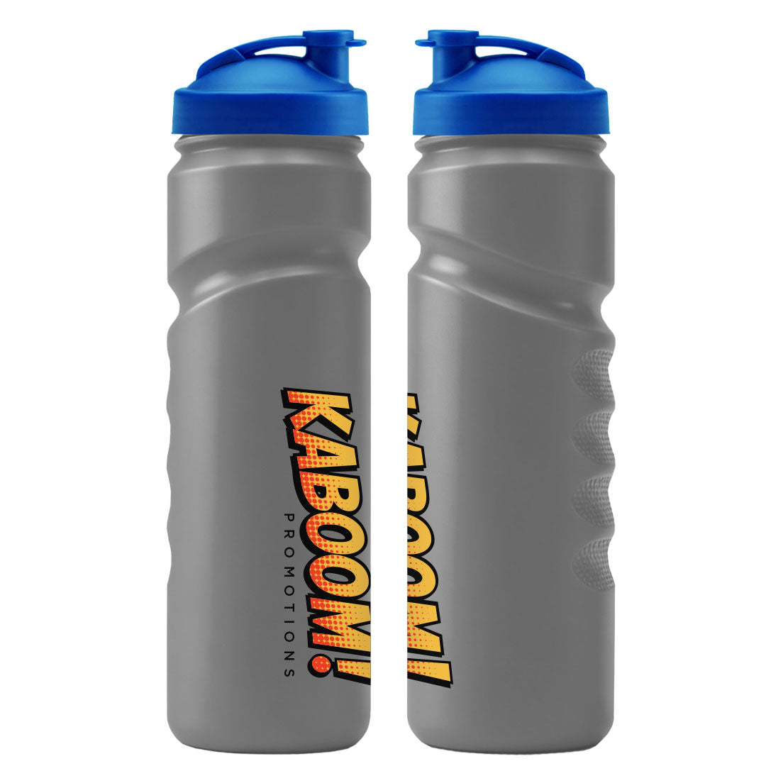 750ml Grip Sports Bottle - Flip Lid