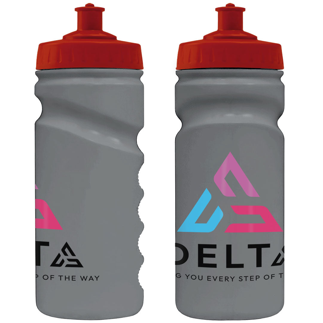 500ml Grip Sports Bottle - Push/Pull Lid