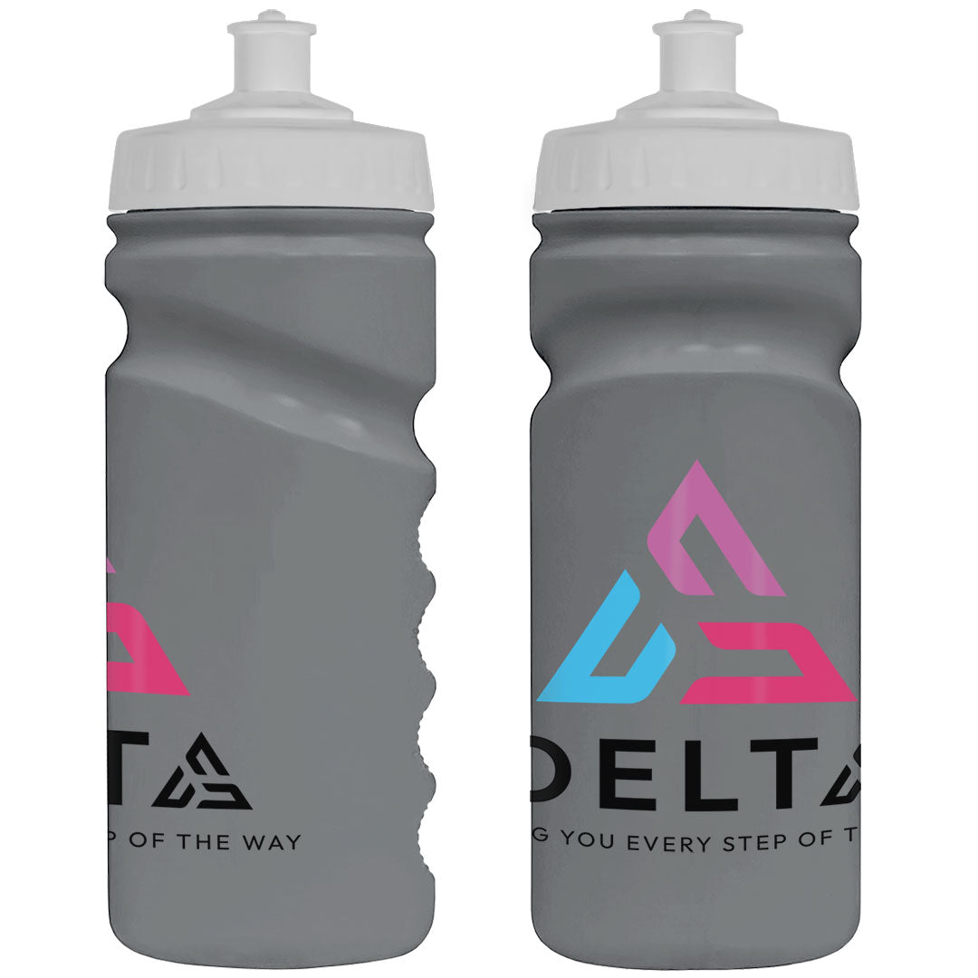 500ml Grip Sports Bottle - Push/Pull Lid
