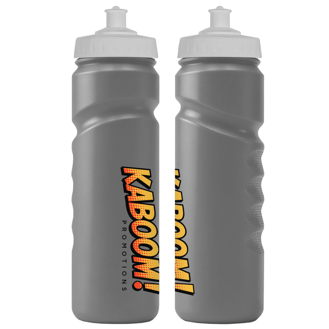 750ml Grip Sports Bottle - Push/Pull Lid