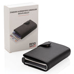 Standard Aluminium RFID Cardholder with PU Wallet