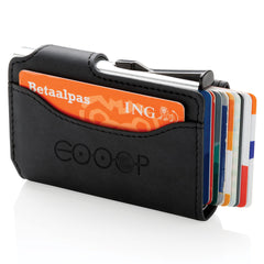 Standard Aluminium RFID Cardholder with PU Wallet